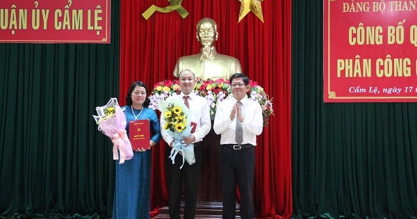 Đà Nẵng: Giám đốc Sở TN-MT được điều động làm Bí thư Quận ủy Cẩm Lệ