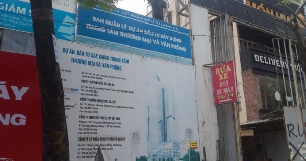 Dự án 1A Láng Hạ: "Thoi thóp" trước sức nóng của thị trường bất động sản