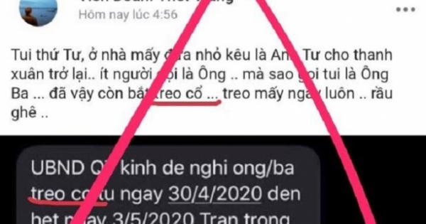Đề nghị công an truy tìm kẻ tung tin 'UBND Quận 7 yêu cầu "người dân treo cổ"