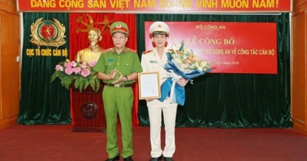 Thiếu tướng Hoàng Đức Lừng được bổ nhiệm Cục trưởng Cục Tổ chức cán bộ, Bộ Công an