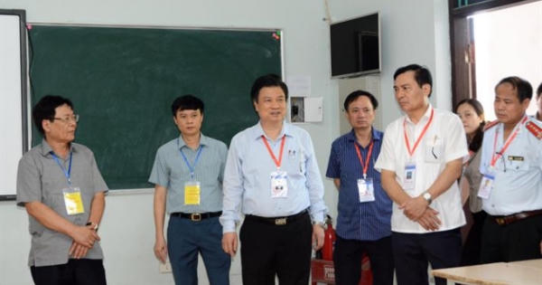 “Nếu còn một thí sinh vi phạm quy chế thì kỳ thi chưa thành công” “Nếu còn một thí sinh vi phạm quy chế thì kỳ thi chưa thành công”