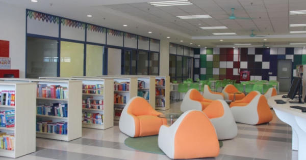 Thư viện mới đẳng cấp, hoành tráng như ở "trời Tây" của ĐH Kinh tế Quốc dân