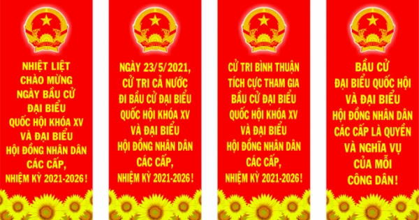 Gần 1 triệu cử tri tỉnh Bình Thuận sẵn sàng tham gia bầu cử