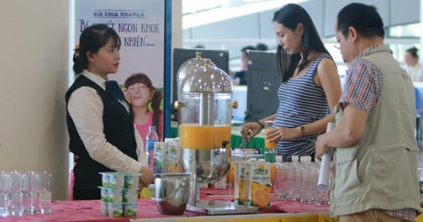 Hơn nửa triệu sản phẩm Vinamilk phục vụ APEC