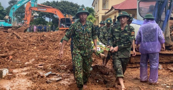 Hiện trường vụ sạt lở vùi lấp 22 cán bộ, chiến sỹ tại Đoàn kinh tế - Quốc phòng 337