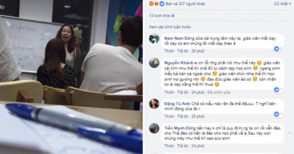 Clip nữ giáo viên gọi học sinh “mặt người óc lợn” làm dậy sóng cư dân mạng