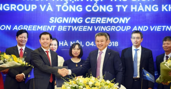 Vietnam Airlines và Vingroup ký thỏa thuận hợp tác