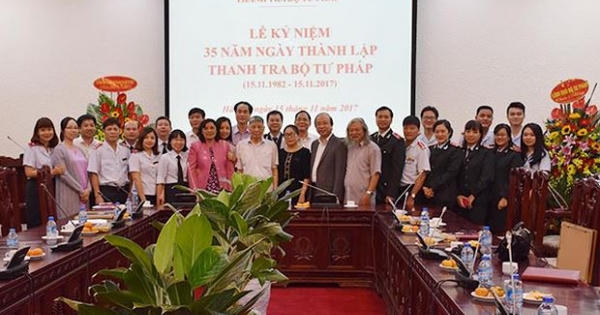 Thanh tra Bộ Tư pháp luôn phải 'đoàn kết, công minh, bản lĩnh, chính xác, kiên quyết'