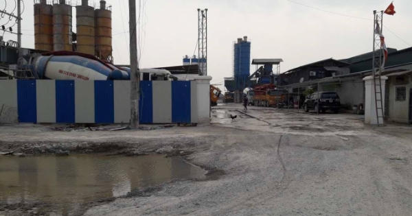 Hoài Đức (Hà Nội): 100% trạm trộn bê tông không phép, gây ô nhiễm Hoài Đức (Hà Nội): 100% trạm trộn bê tông không phép, gây ô nhiễm