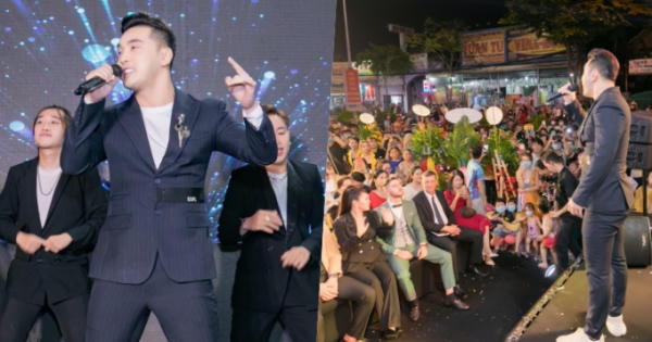 Sau tuyên bố giải nghệ, Ưng Hoàng Phúc “quẩy sung” cùng hàng trăm khán giả