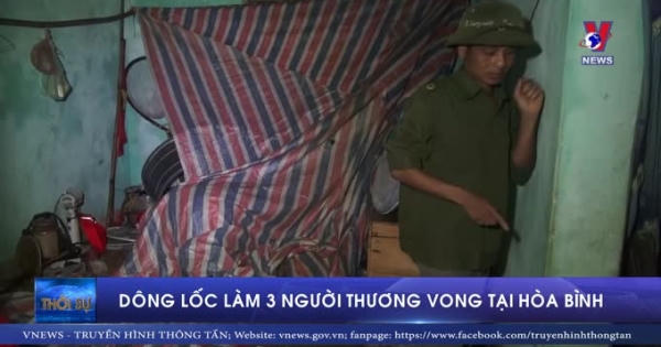 Dông, lốc khiến 1 người thiệt mạng và hai người khác bị thương tại Hòa Bình Dông, lốc khiến 1 người thiệt mạng và hai người khác bị thương tại Hòa Bình
