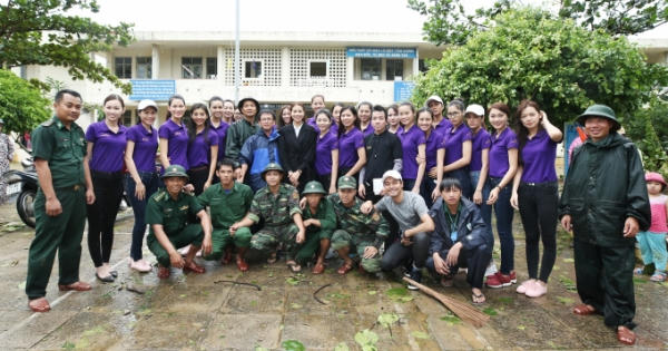 Hành trình công tác xã hội cộng đồng của thí sinh Hoa hậu Hoàn vũ Việt Nam 2017