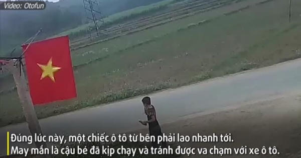 [Clip]: Phản ứng "nhanh như cắt" của tài xế ô tô khiến dân mạng hết lời khen ngợi