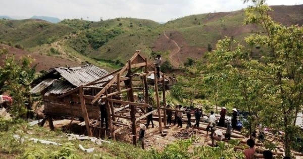 Điện Biên thiệt hại 11 tỷ đồng do mưa lớn, mưa đá kèm lốc xoáy