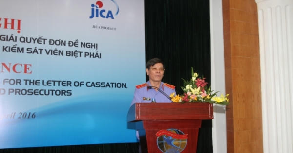 Tập huấn giải quyết đơn đề nghị giám đốc thẩm, tái thẩm cho kiểm sát viên biệt phái