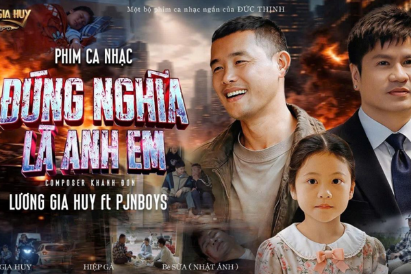 Ca sĩ Lương Gia Huy ra mắt MV “Đúng nghĩa là anh em”: 5 năm ấp ủ cho một giá trị nhân văn