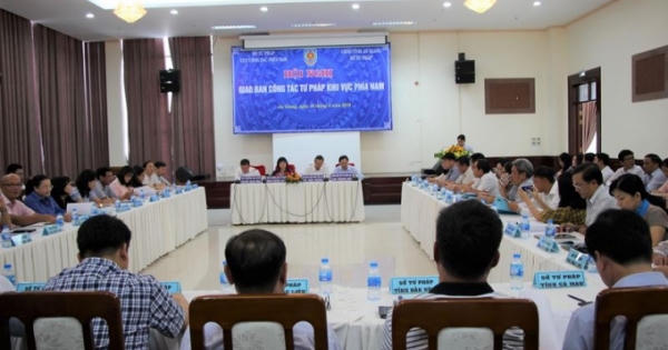 Hội nghị giao ban công tác tư pháp khu vực phía Nam