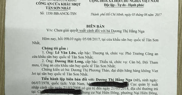 Hội nhà báo Việt Nam lên tiếng vụ cấm nhà báo xuất cảnh theo đơn của 'đại gia'