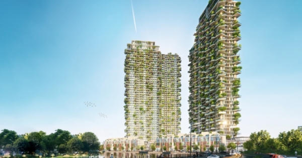 Tác giả của những toà tháp nổi tiếng nhất thế giới thiết kế tháp biểu tượng Ecopark