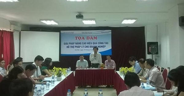 Tiếp tục tăng cường năng lực hỗ trợ pháp lý cho doanh nghiệp