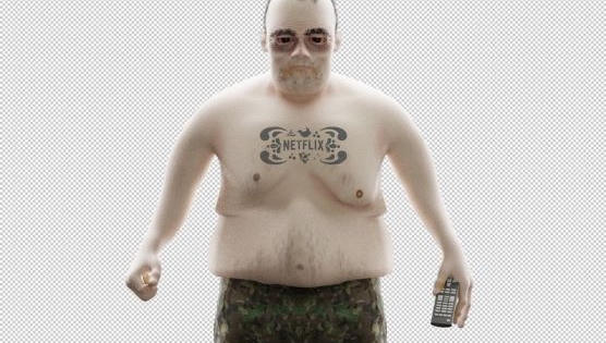 Đáng sợ hình ảnh mô phỏng người 'nghiện phim' sau 20 năm