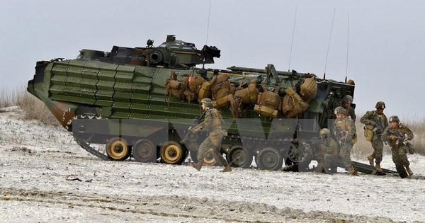 Gần 1.000 lính Mỹ, Anh tới Ba Lan, áp sát biên giới với Nga