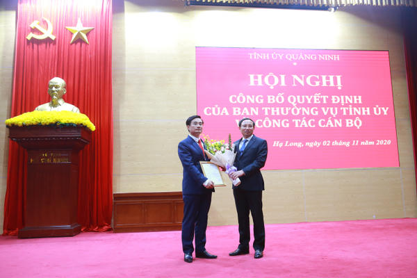 Quảng Ninh: Phó Bí thư Thành ủy TP Hạ Long làm Bí thư Thành ủy TP Cẩm Phả