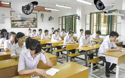 Nghệ An chi hơn 1 tỷ đồng lắp camera giám sát tại các điểm thi THPT quốc gia