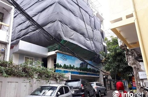 Dự án Núi Trúc Square: Rao bán căn hộ vượt tầng được cấp phép?