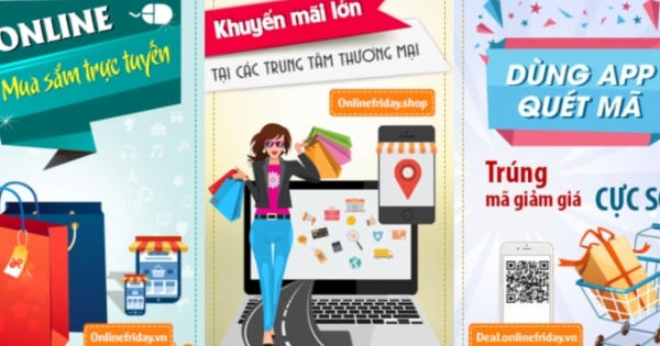 Online Friday 2016 - Ngày mua sắm trực tuyến 2016 chính thức khởi động