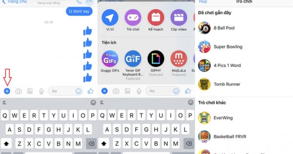 Đã có thể rủ nhau chơi game trên Facebook Messenger như Yahoo Đã có thể rủ nhau chơi game trên Facebook Messenger như Yahoo