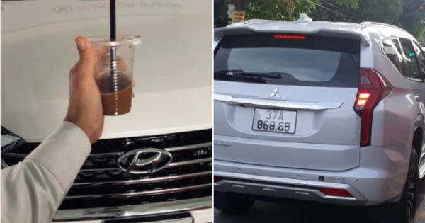 Xôn xao hình ảnh 2 xế hộp tiền tỷ ở Nghệ An cùng mang 1 biển số giả