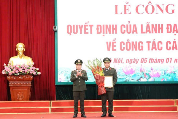 Đại tá Nguyễn Tiến Đạt giữ chức Thủ trưởng Cơ quan An ninh điều tra Công an TP Hà Nội