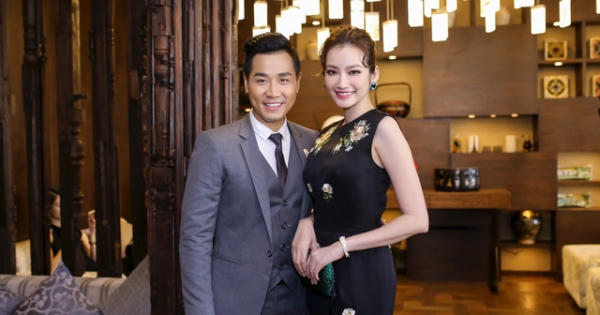 Nguyên Khang lịch lãm sánh đôi bên hoa hậu Trúc Diễm