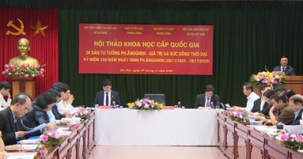 Khẳng định giá trị của tư tưởng Ph.Ăng-ghen