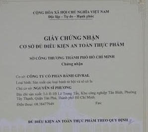 Vụ bánh Givral: Nhà sản xuất giải thích về sản phẩm