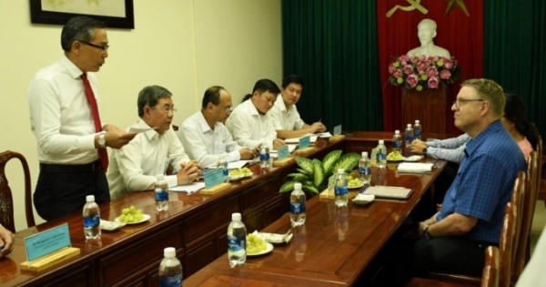 Đồng Nai: Tiếp đoàn công tác của Đại sứ quán Đan Mạch tại Việt Nam Đồng Nai: Tiếp đoàn công tác của Đại sứ quán Đan Mạch tại Việt Nam