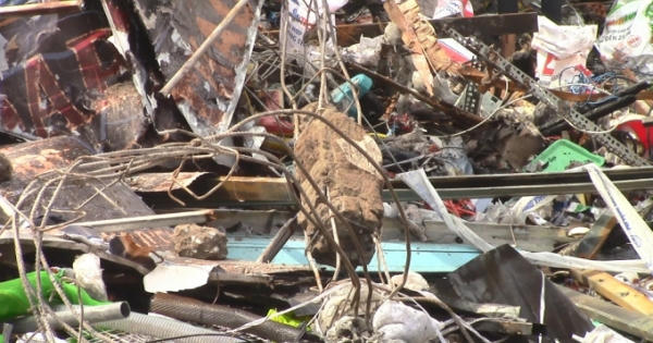 Bình Dương: Cháy ki ốt, 1 người tử vong