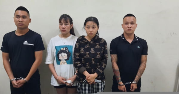 Hải Dương: Bốn "nam thanh nữ tú" bay lắc trong khách sạn