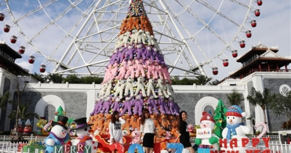 Lộng lẫy thiên đường giáng sinh Asia Park
