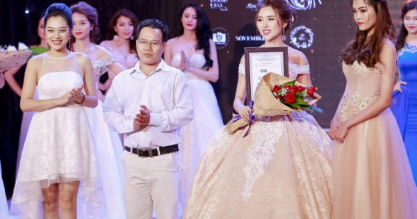 Hot girl Lương Lê đoạt giải Hoa khôi thanh lịch Việt Nam 2017