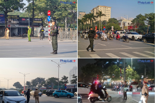 Công an Hà Nội đảm bảo tuyệt đối an toàn cho các sự kiện bên lề Đại hội XIV của Đảng