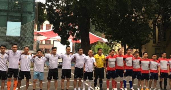 Giải bóng đá Bộ Tư pháp lần 3: Dấu ấn "tân binh" trong màn rượt đuổi tỉ số