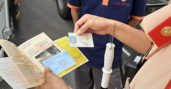 Tham gia giao thông dùng bản sao giấy tờ xe có được không?
