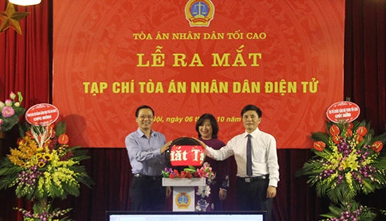 Ra mắt Tạp chí Tòa án nhân dân điện tử