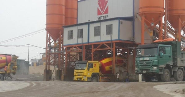 Trạm trộn bê-tông Việt Tiệp: Sẽ cho "giải tán" nếu không có giấy phép