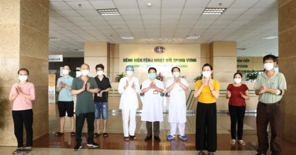 Thêm 8 bệnh nhân Covid-19 được ra viện