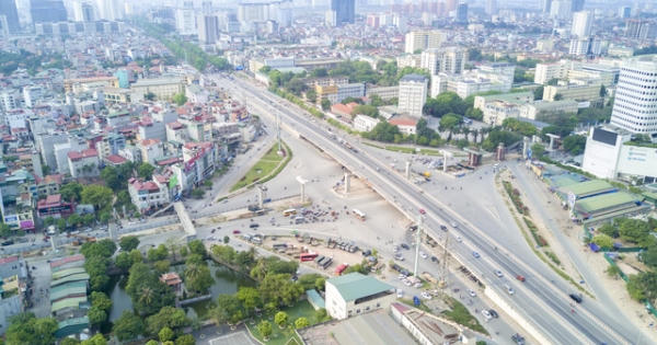 Hình ảnh mới nhất về tuyến metro Nhổn - ga Hà Nội
