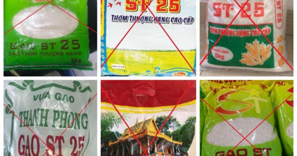 Gạo giả mạo thương hiệu ST25 tràn lan trên thị trường: Cần chế tài xử lý mạnh mẽ!