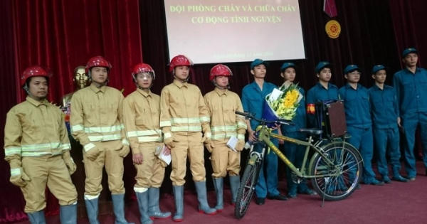 Sau vụ cháy karaoke 68: Phường Dịch Vọng Hậu tăng cường thêm Đội PCCC cơ động tình nguyện